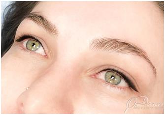 Перманентный макияж глаз эффект теней